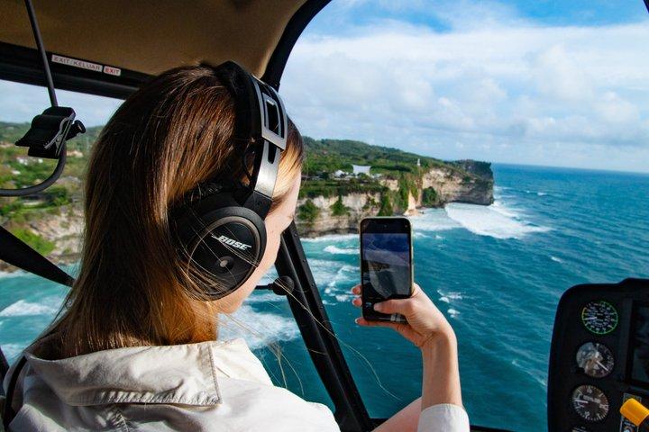 Bali Private Helikoptertour mit epischen Luftansichten