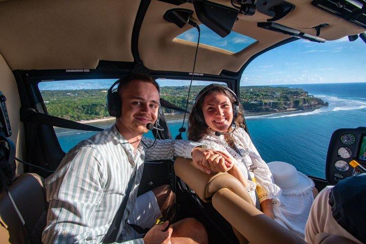 Bali Private Helikoptertour mit epischen Luftansichten