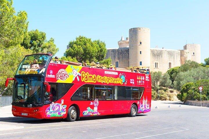 Kathedraal van Palma, 24 uur Hop-On Hop-Off Bus & Boot Tour