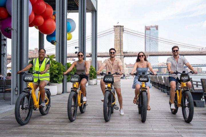 ブルックリン橋Eバイクツアーマンハッタンとダンボを探索