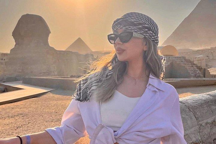 ViP Private Tour Giza Pyramids,camel ride , inside 3rd Pyramid