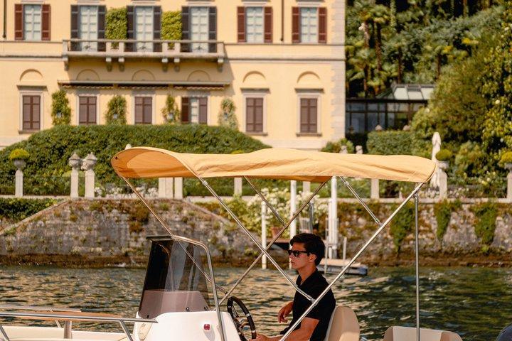 Como No License Self Drive Boat Rental on Lake Como