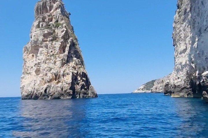 Passeio de barco privado para Paxos Antipaxos, na costa nordeste de Corfu