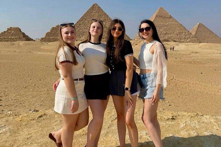 ViP Private Tour Giza Pyramids,camel ride , inside 3rd Pyramid