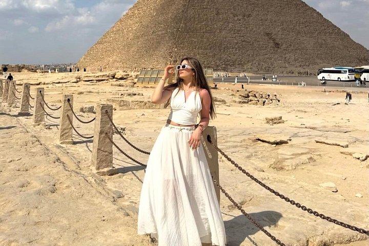 ViP Private Tour Giza Pyramids,camel ride , inside 3rd Pyramid