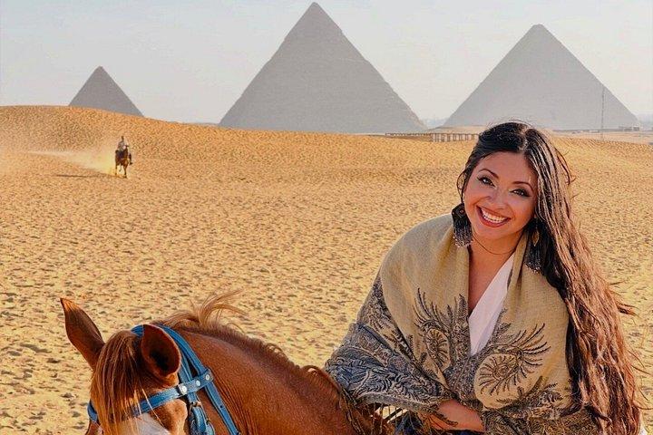 ViP Private Tour Giza Pyramids,camel ride , inside 3rd Pyramid