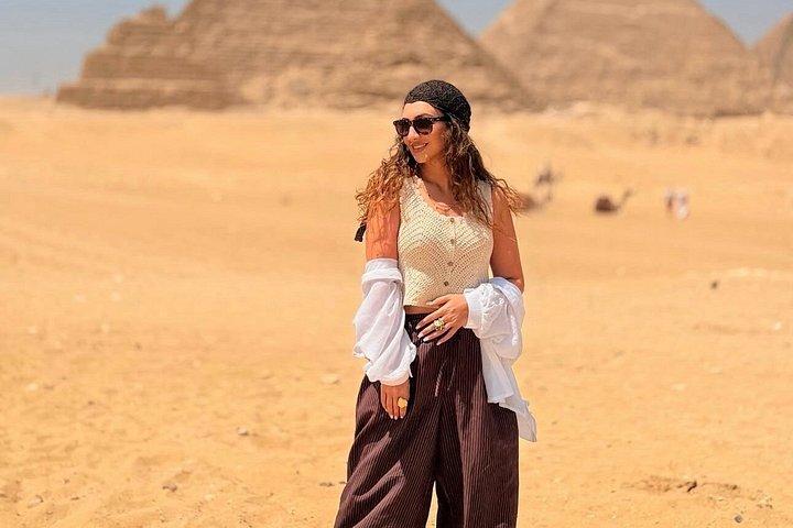 ViP Private Tour Giza Pyramids,camel ride , inside 3rd Pyramid