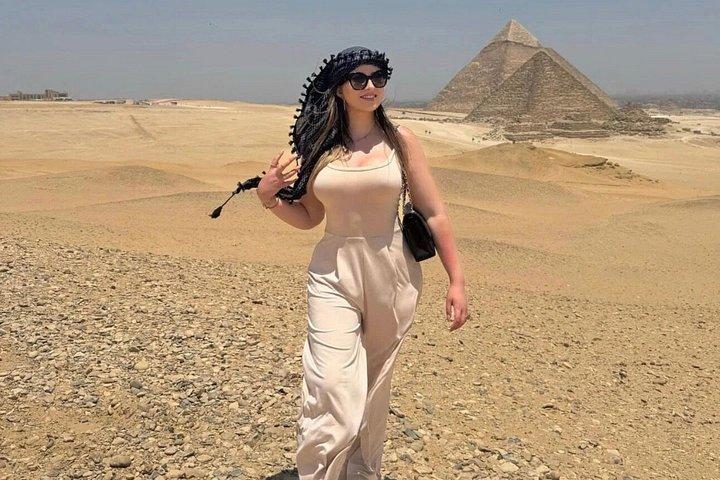 ViP Private Tour Giza Pyramids,camel ride , inside 3rd Pyramid