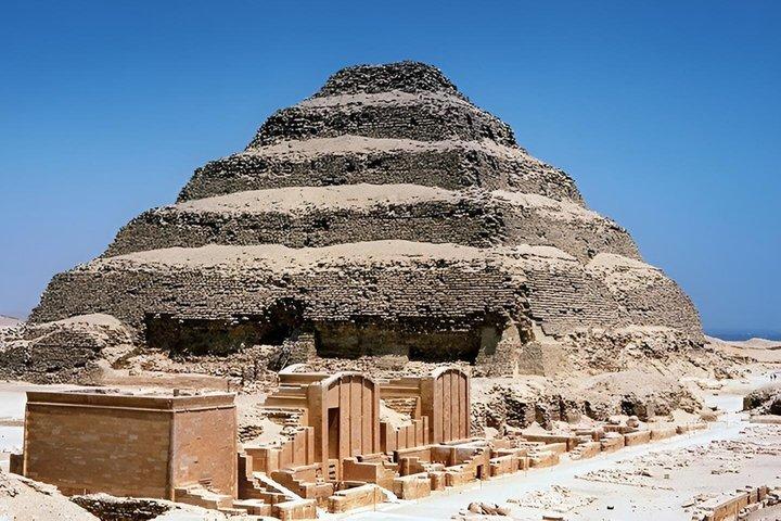Saqqara Pyramider, Mastabas, Imhotep Gem, Memphis & Dahshur, 7 Sites Tour