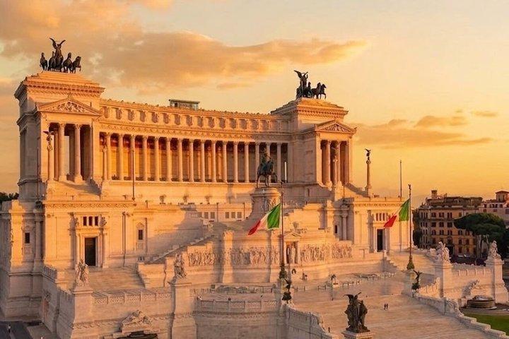Roma : accesso Vittoriano, terrazza panoramica a 360° tramite ascensore