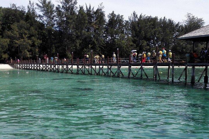 トゥンク・アブドゥル・ラフマン海洋公園でのガイド付きシュノーケリングツアーとランチ