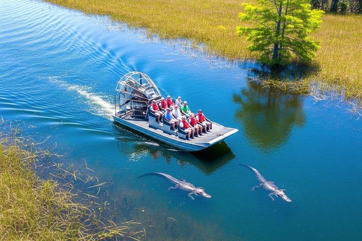Everglades Alligator Spotting Airboat Tour com Pick Up Grátis