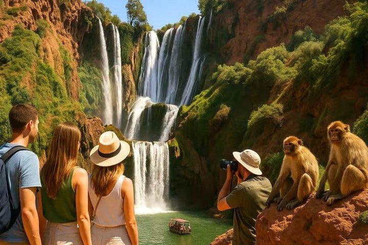 Full-day Visit To the Ouzoud Waterfalls with Boat Ride & Lunch