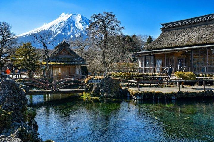 Privata Fuji Tour grottor, frukt och dolda Yamanashi