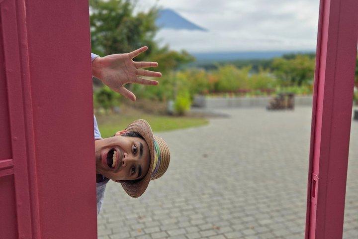 Privata Fuji Tour grottor, frukt och dolda Yamanashi