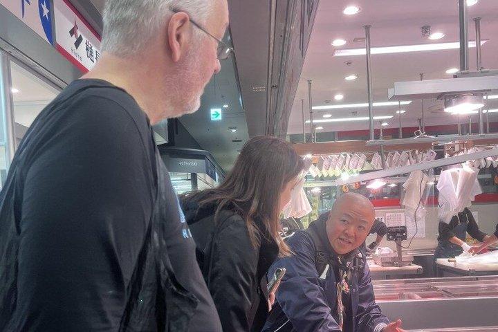 Dietro le quinte Tour del mercato del pesce di Toyosu e pranzo di sushi di lusso