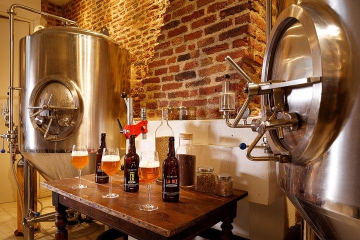 Visita a uma cervejaria histórica e degustação de cervejas em Lille