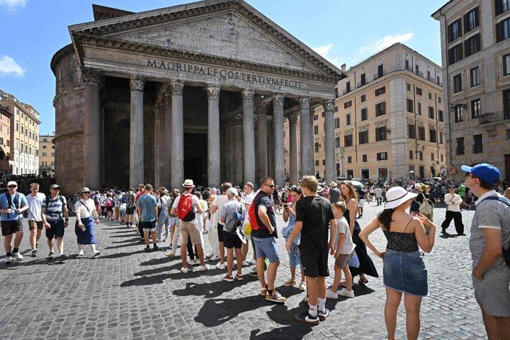 Gå före i kön Pantheon biljetter med Audio Guide Rom