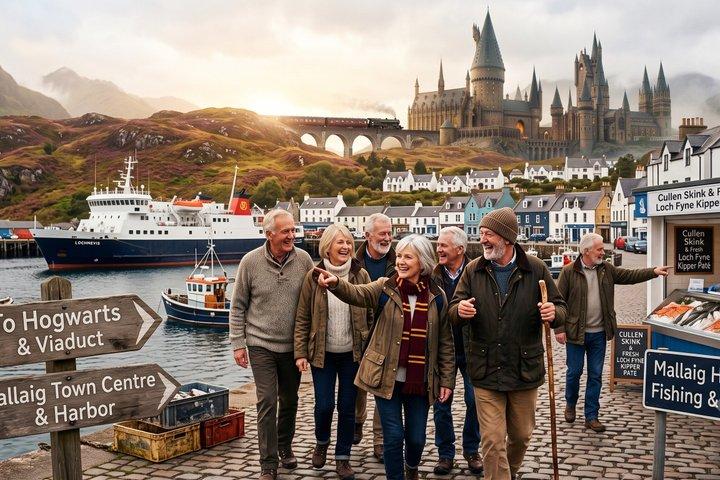 Visite privée du patrimoine des Highlands d'Inverness à Poudlard