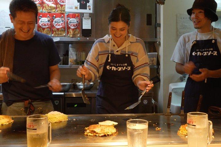 Cook Okonomiyaki on a Real Teppan at a Local Hiroshima Hidden Gem