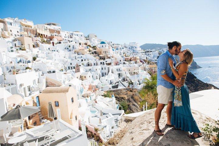 Santorin Expériences photographiques
