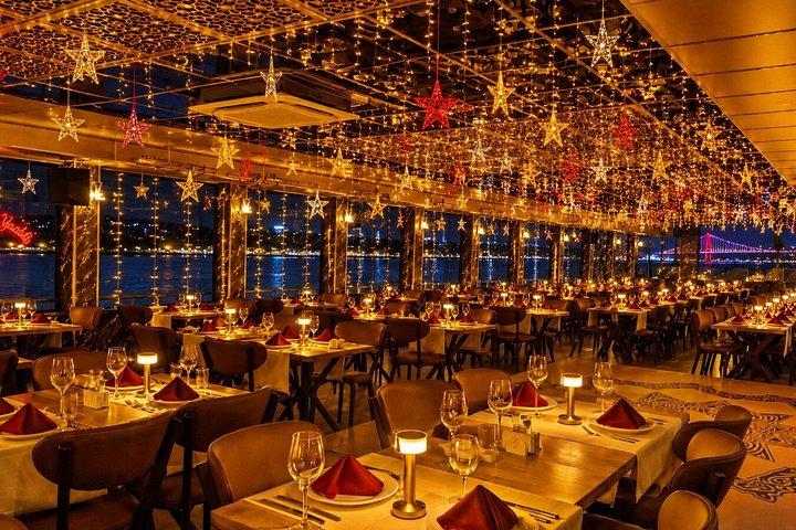 New Year Eves Bosphorus Dinner Cruise and Show with Private Table