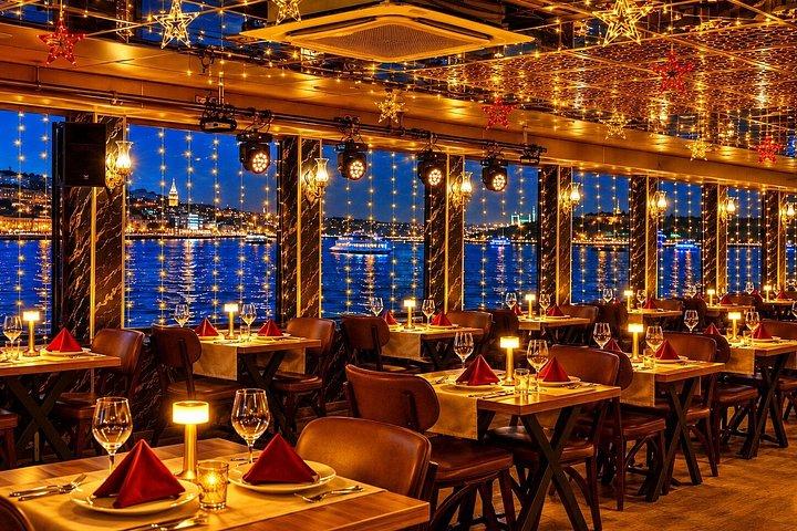 New Year Eves Bosphorus Dinner Cruise and Show with Private Table