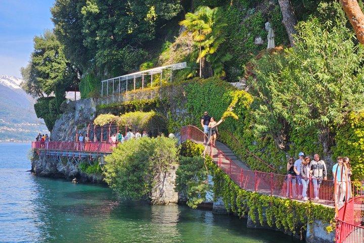 Lago Como : Varenna & Bellagio en barco & ferry