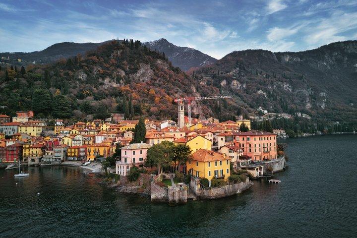 Lago Como : Varenna & Bellagio en barco & ferry