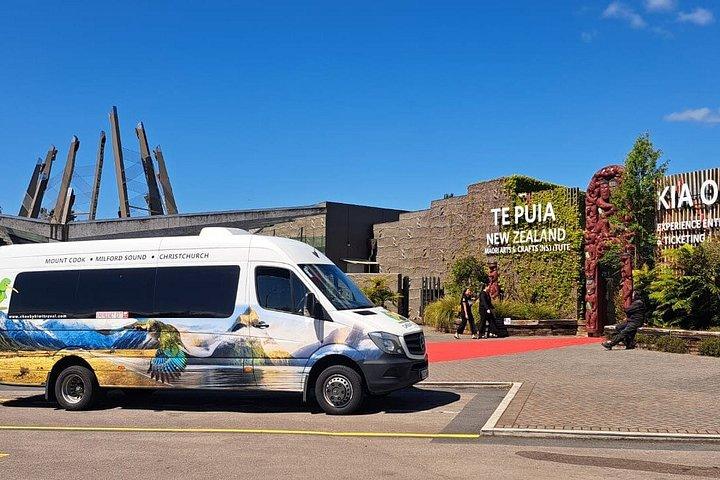 ロトルアハイライトツアー：オークランド発ワイオタプ、テプイア、ランチ