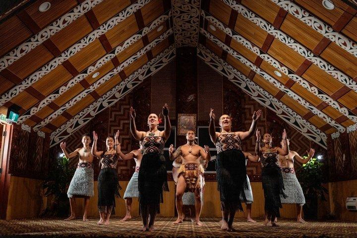 Visite de Te Puia, spectacle de Haka et déjeuner Visite en petit groupe au départ d'Auckland