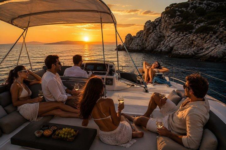 Sunset Luxury Catamaran Cruise med drikkevarer og udsigt