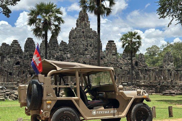 Private Angkor Wat Tour mit Vintage Jeep