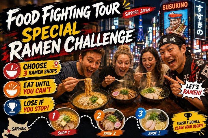 Food Fighting Challenge Tour Sapporo Ramen Special