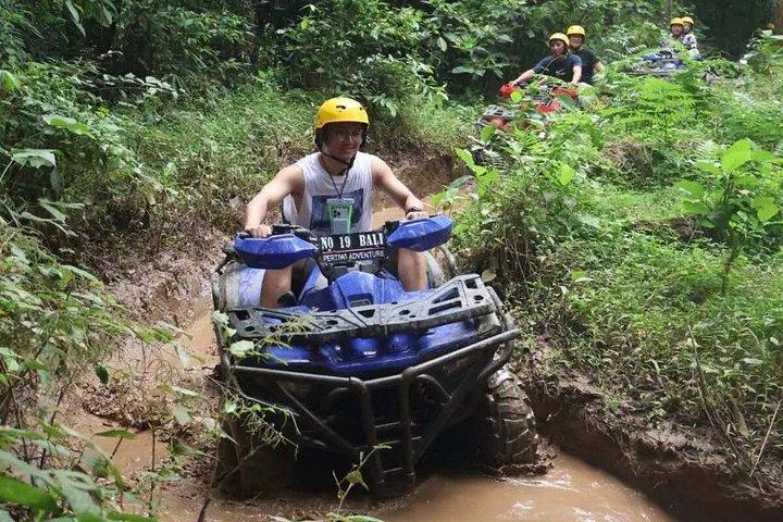ATV Quad Biking & White Water Rafting Adventure and Monkey Forest