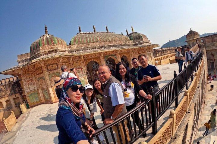 Tour privato guidato dello stesso giorno di Jaipur in auto da Delhi