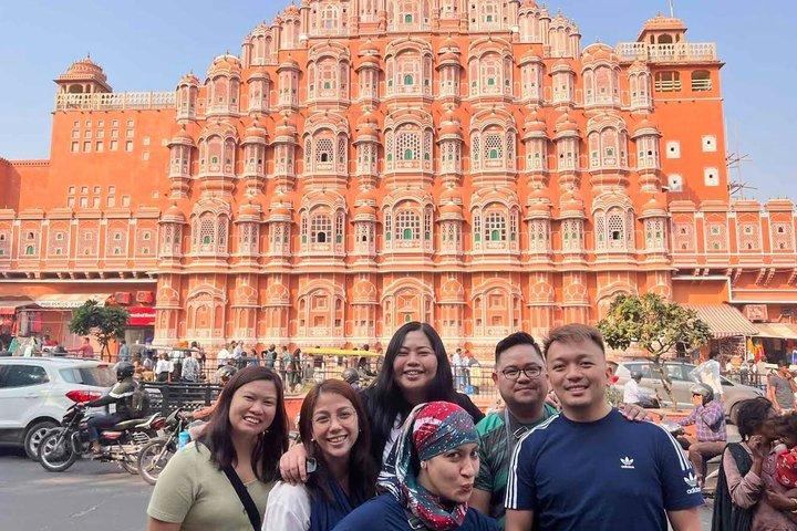 Tour privato guidato dello stesso giorno di Jaipur in auto da Delhi