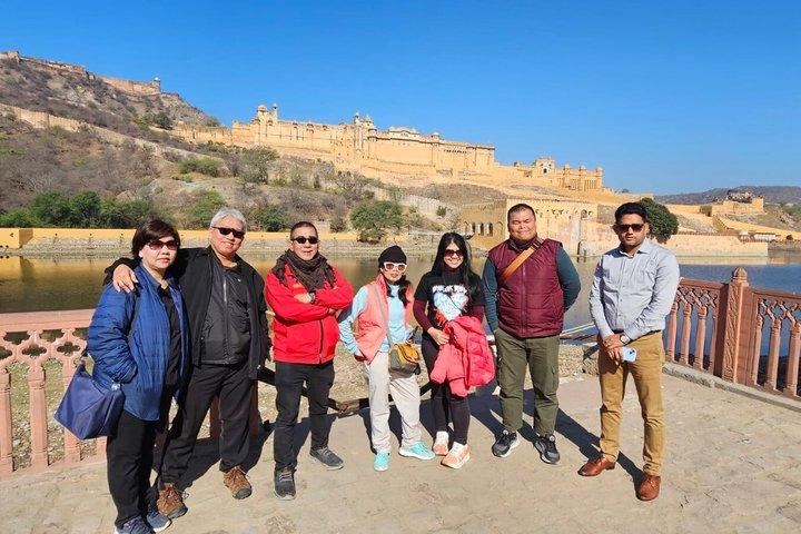 Tour privato guidato dello stesso giorno di Jaipur in auto da Delhi