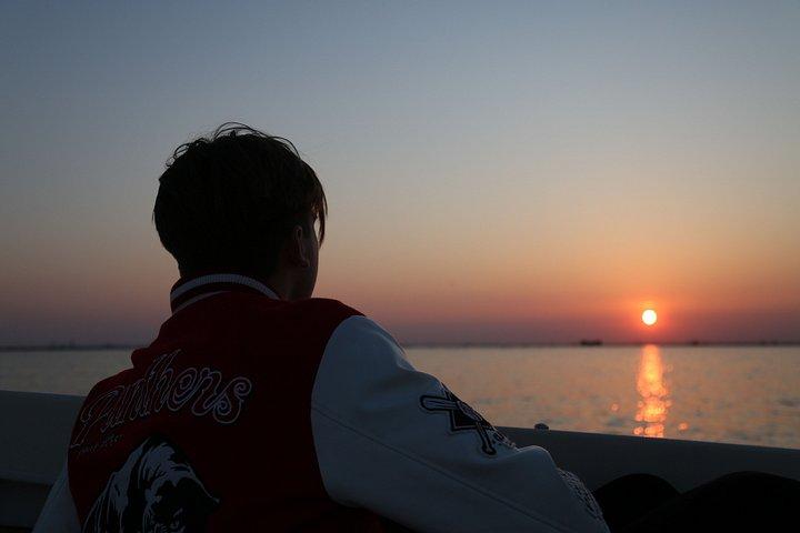 ムラーノ島、ブラーノ島、北潟を巡るプライベートツアー(船上でのアペリティフ付き)