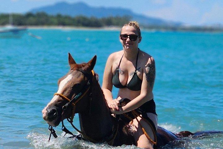 Puerto Plata: Beach Horseback Riding & Optional Port Pickup