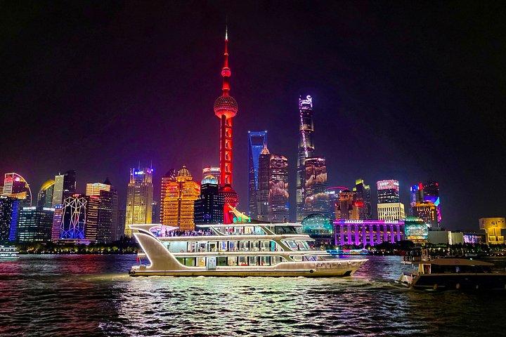 Shanghai Huangpu River Night Cruise Ticket