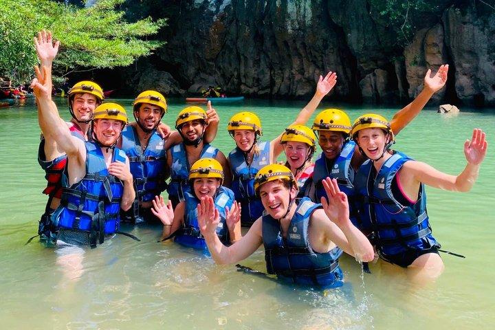 Paradise Cave e Dark Cave Zipline Aventura
