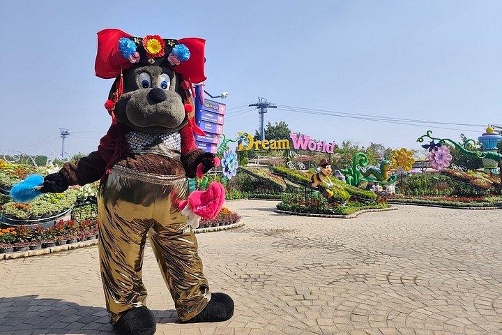 チケット乗り放題のドリームワールドバンコクとスノータウン
