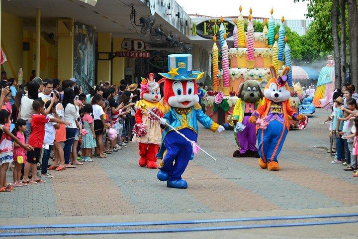 チケット乗り放題のドリームワールドバンコクとスノータウン