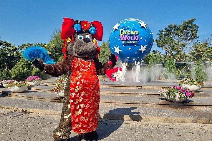 チケット乗り放題のドリームワールドバンコクとスノータウン