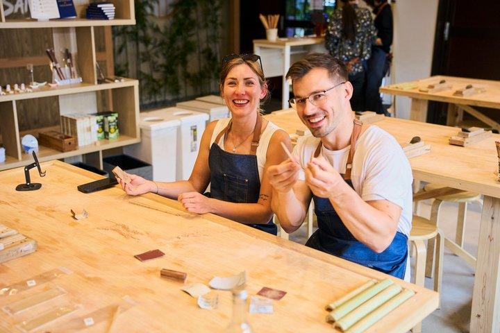Tokyo Asakusa : Premium All-inclusive Chopstick Making Workshop