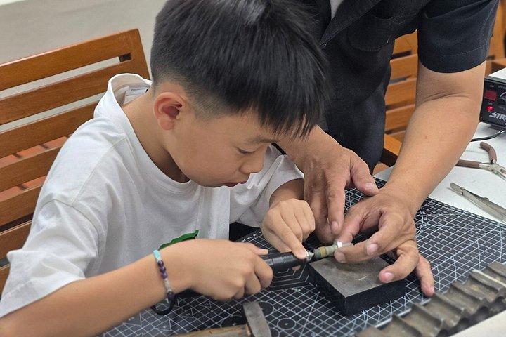 チェンマイでシルバージュエリー作り教室