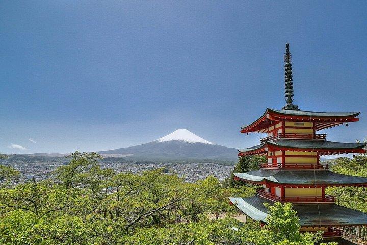 Mt.Fuji, Arakurayama, Fujimichi , Oishi Park, Lake Kawaguchiko Tour