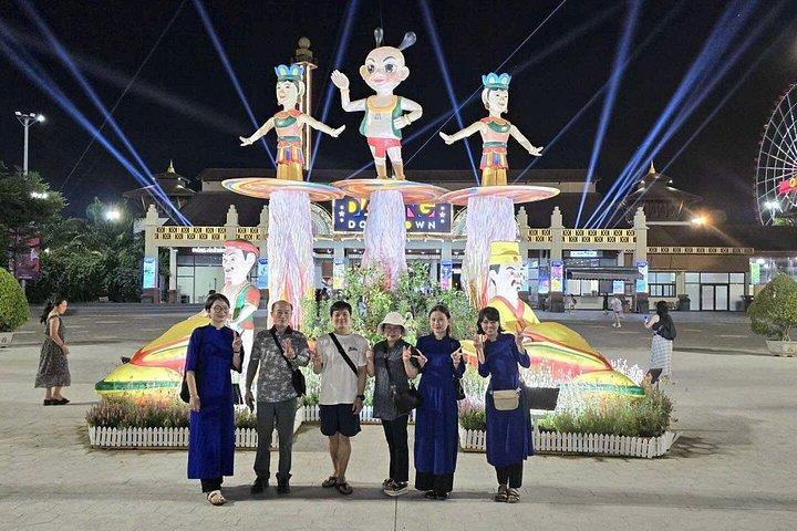 バイク＆漢江クルーズによるプライベートダナンナイトツアー
