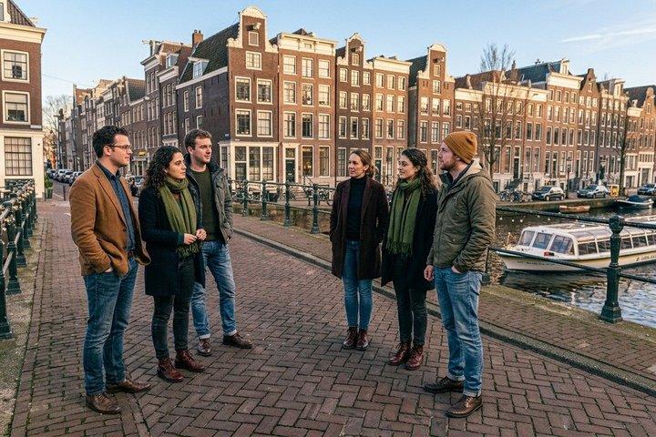 Visite guidée à pied en petit groupe à Amsterdam